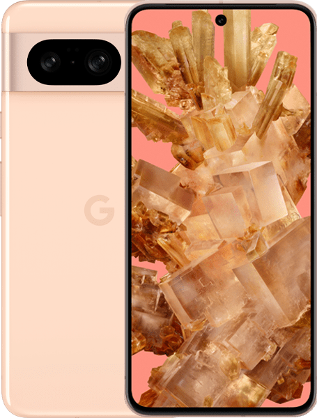 Google Pixel 8 in Rose | Spectrum Mobile